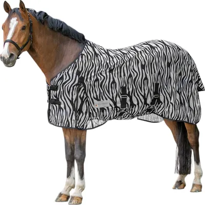 Produktbild von Waldhausen Fliegendecke Zebra Fliegenschutz 75 cm