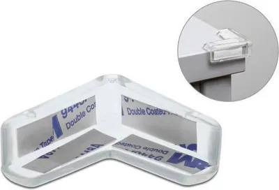 Produktbild von DeLOCK 18408, Transparent, Polyvinylchlorid (PVC), Selbstklebend