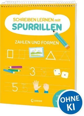 Immagine prodotto di Schreiben lernen mit Spurrillen - Zahlen und Formen