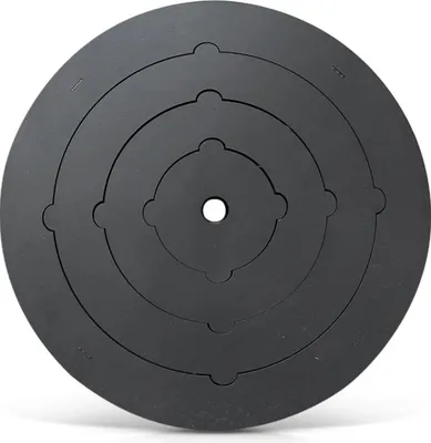 Produktbild von Herdplatte, Stahl 4 mm, für КазаноFF-Ofen Ø 36 cm - Herddurchmesser 40 cm, 4 Ringe