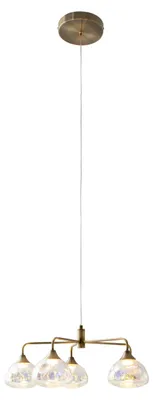 Produktbild von Näve Pendelleuchte VARNA Ø50cm Warmweiss messing 7089945