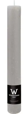 Produktbild von INNA-GLAS Tafelkerze AURORA, hellgrau, 20cm, Ø3,5cm, 23h - Germany - Stabkerze