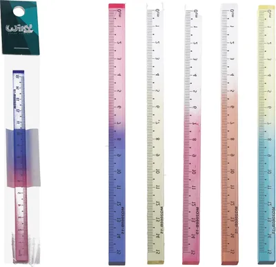 Immagine prodotto di Righello 15 cm 3D colorato