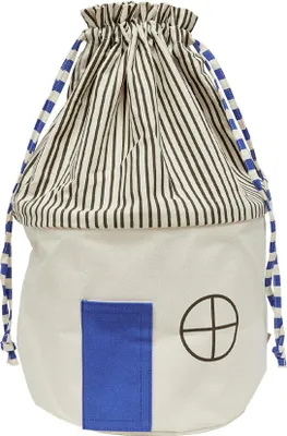 Produktbild von OYOY MINI Dekorationskörbe L34 x W34 x H52 blau