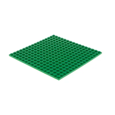 Produktbild von 1x Lego Bau Platte 16x16 beidseitig bebaubar grün Elves 6397826 4626702 91405