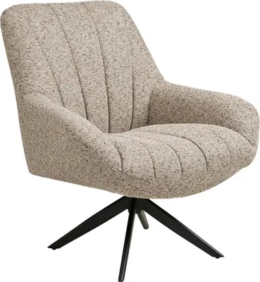 Image de Dora fauteuil fonction tournante grise.