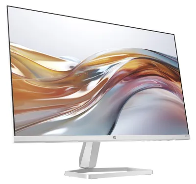 Produktbild von HP 23,8-Zoll-Monitor FHD White -Serie 5 – 524sw, 60,5 cm (23.8"), 1920 x 1080 Pixel, Full HD, LCD, 5 ms, Silber