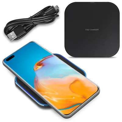 Produktbild von Wireless Qi Ladestation für Huawei P40 Pro Charger Induktives Ladegerät Kabellos