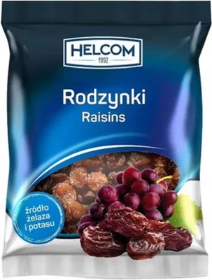 Zdjęcie produktu dla Helcom Bakalie Rodzynki 200 G