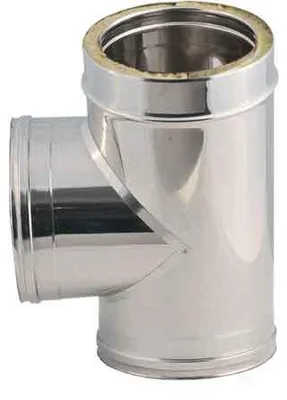 Obrázok produktu pre Dvojstenná T-odbočka 90° Ø 200/250 mm