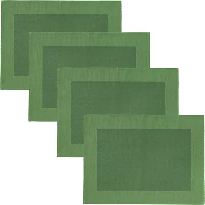 Produktbild von Erwin Müller Tischset Lissabon" 4er-Pack grün 33x45 cm"