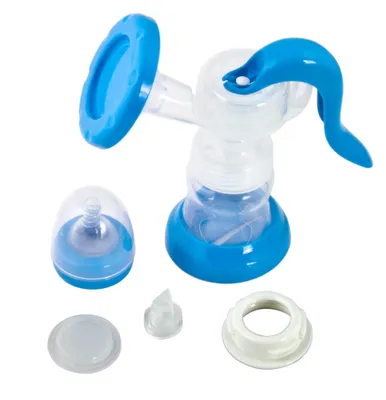 Obrázok produktu pre Ručný laktátor - odsávačka mlieka BEBE, modrý 72600