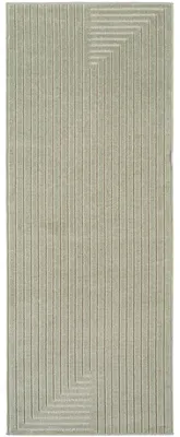 Immagine prodotto di Nova Luo tappeto pelo corto runner 80x250cm verde