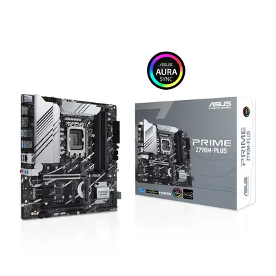 Immagine prodotto di ASUS PRIME Z790M-PLUS, Intel, LGA 1700, Intel® Celeron®, Intel® Core™ i3, Intel® Core™ i5, Intel® Core™ i7, Intel® Core™ i9,..., DDR5-SDRAM, 128 GB, DIMM