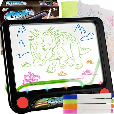 Produktbild von LCD Schreibtafel mit 4 Farben Kinder Spielzeug Maltafel 8 Zoll für Notieren Zeichnen Schreiben Geschenke Zaubertafel Leuchttafel Tablet Retoo