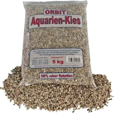 Produktbild von Naturkies mittel 3-5 mm (5 kg)