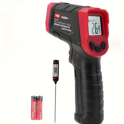 Produktbild von Infrarot -Thermometer, digitale Lasertemperaturmesser -37 ° F  932 ° F (-32 ° C  400 ° C) IR -Waffe (nicht Menschen) Ideales Kochen, Braten, Küche,