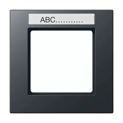 Produktbild von Jung AC581BFNAANM Rahmen 1fach NA
