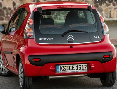 Produktbild von Citroen C1 MK I - Chrom-Kofferraumdeckelverkleidung