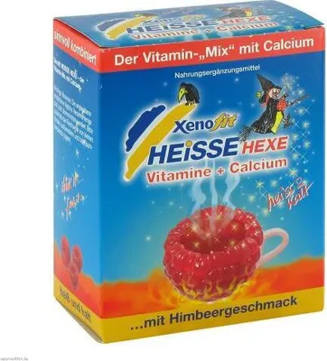 Produktbild von Xenofit heiße Hexe Himbeere Granulat Beutel 10X9 g