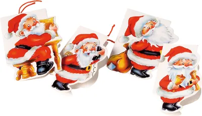 Produktbild von Geschenkanhänger Weihnachten - 4 Anhänger im Beutel