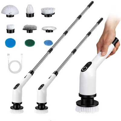 Obrázok produktu pre Elektrický rotačný čistiaci nástroj, bezdrôtová elektrická čistiaca kefka