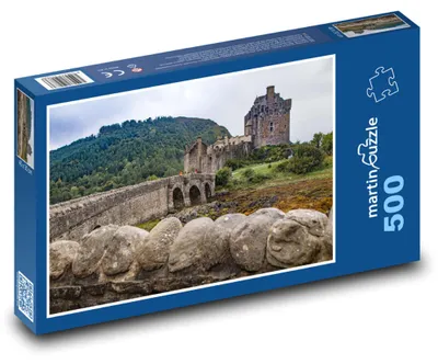Zdjęcie produktu dla martinpuzzle - Puzzle 500 - Eilean Donan - zamek, Anglia