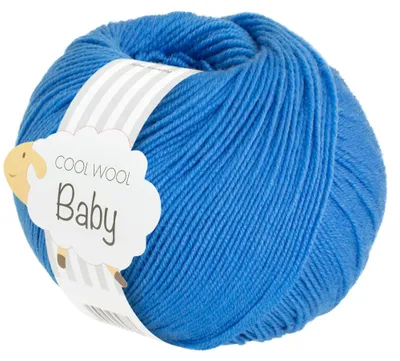 Produktbild von Lana Grossa - Cool Wool Baby 0322 kornblumenblau
