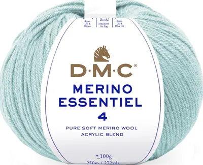 Obrázek produktu pro DMC Merino Essentiel-4 - vysoce kvalitní aranová příze z 50 % merino vlny a 50 %.Polyakrylu, 8149, (barva 882)