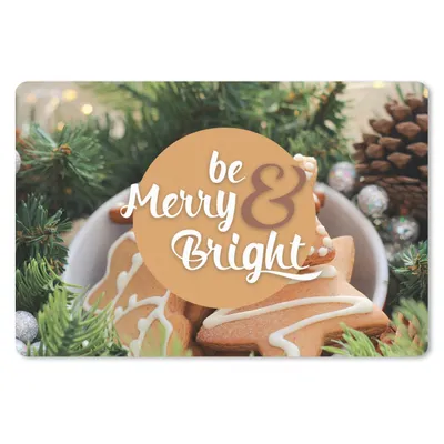 Produktbild von MuchoWow® Mauspad Mousepad Sprichwörter - Zitate - 'Fröhlich und heiter' sein 27x18 cm - Mousepads - Maus Mat - Pad - Mausunterlage - Büroartikel - Desk Matten