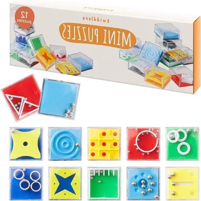 Produktbild von Kinderpuzzelset Mini Geduldspiele für Jungen Mädchen.