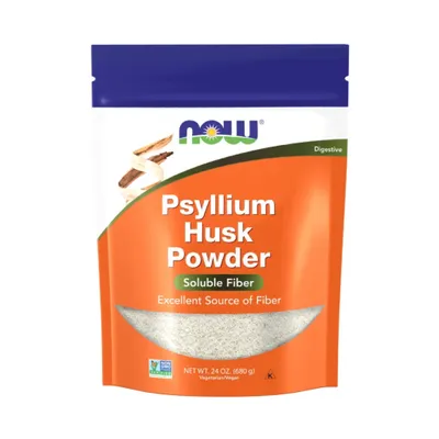 Produktbild von NOW Foods Flohsamenschalenpulver (680 g) BI8873
