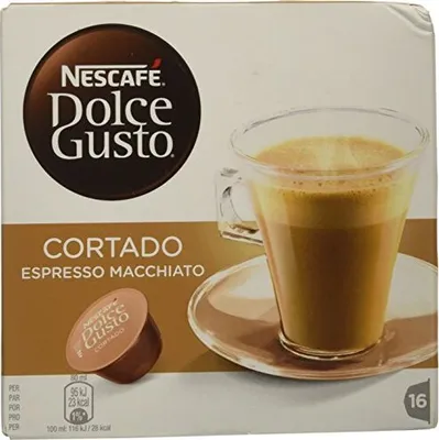 Obrázok produktu pre Nescafé Dolce Gusto Cortado Espresso Macchiato | 16 porcií