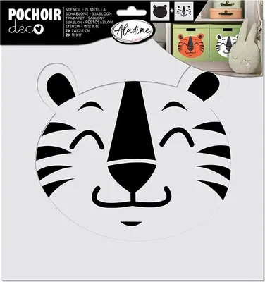 Obrázek produktu pro Stohovatelná šablona - tygří hlava