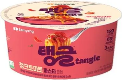 Produktbild von Samyang | Tangle-nudeln Mit Chunky-tomatensauce - 105g - Instant-gericht - Tomatensauce - Tangle-pasta