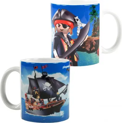 Produktbild von PLAYMOBIL Tasse 'Pirates' ca. 320 ml Keramik