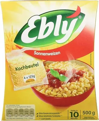 Produktbild von EBLY® Sonnenweizen Kochbeutel 10 Minuten 500g