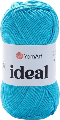Produktbild von Yarn Art Ideal 247 Turquoise Strickgarn