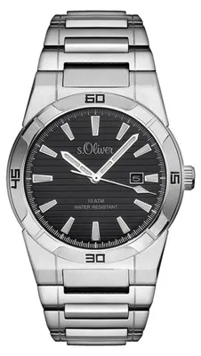 Produktbild von s.Oliver Herren Uhr Armbanduhr SO-3094-MQ