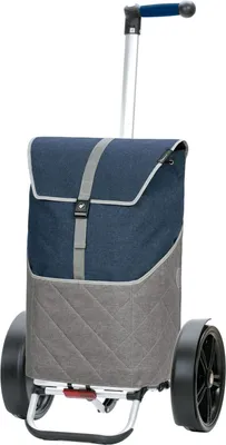 Image de Andersen SHOPPER MANUFAKTUR chariot de courses Tura Shopper Lasse Blue bleu marine