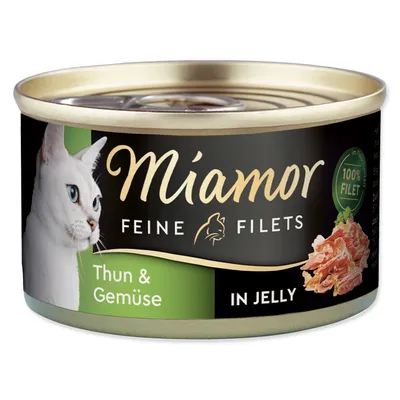 Obrázek produktu pro Miamor 4000158740472, Senior, Jakékoli plemeno, Tuňák, Zeleninová, 100 g
