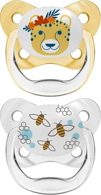 Obrázek produktu pro Ortodontická dudlík Dr. Brown's Prevent – design motýlka – pro děti od 6 do 18 měsíců