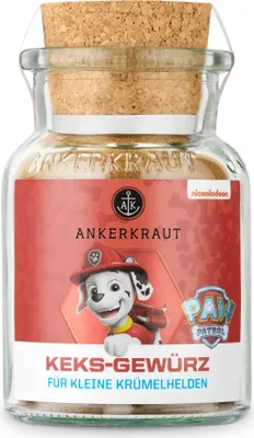 Produktbild von Keks Gewürz (Paw Patrol: Marshall), 60g im Korkenglas
