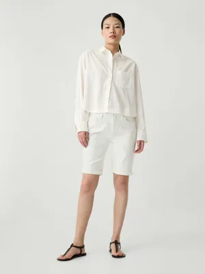 Produktbild von GAP Jeansshorts mit mittelhohem Bund, Größe 27