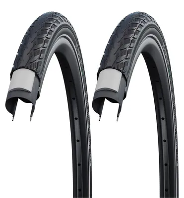 Produktbild von 2x Schwalbe Delta Cruiser Plus 50-559 Drahtreifen PunctureGuard 26x2.00 Mantel