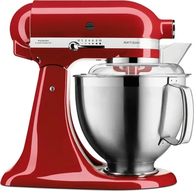 Produktbild von KitchenAid Artisan 5KSM185PSEER empire rot Küchenmaschinen