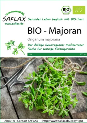 Productafbeelding van SAFLAX -  - Marjolein - 700 zaden - Origanum majorana