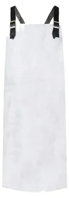 Produktbild von Schweißerschürze aus Spaltleder weiß/grau 80x100 cm