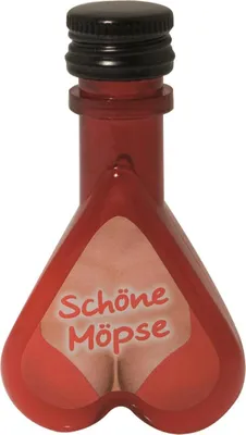Obrázek produktu pro Krugmann Schöne Möpse krémový likér shot s ananasem a kokosem 2cl 8 kusů