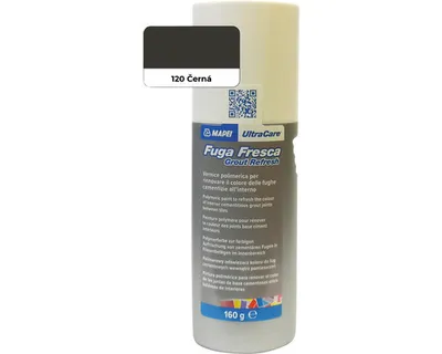 Obrázek produktu pro MAPEI® ULTRACARE Fuga Fresca 120 černá 160 g barva na renovaci spár pro osvěžení barvy spár
